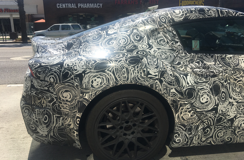 Illustration for article titled Hell Yeah The New Toyota Supra Has Been Spotted With Cool Wheels After All